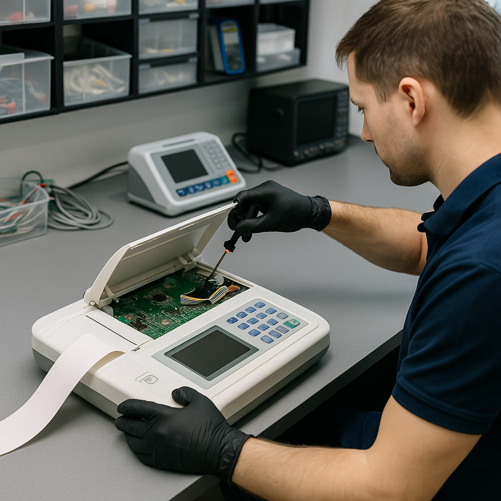 Ремонт электрокардиографов — ЭКГ — всех моделей аппаратов Ремонт электрокардиографов — всех моделей аппаратов ЭКГ