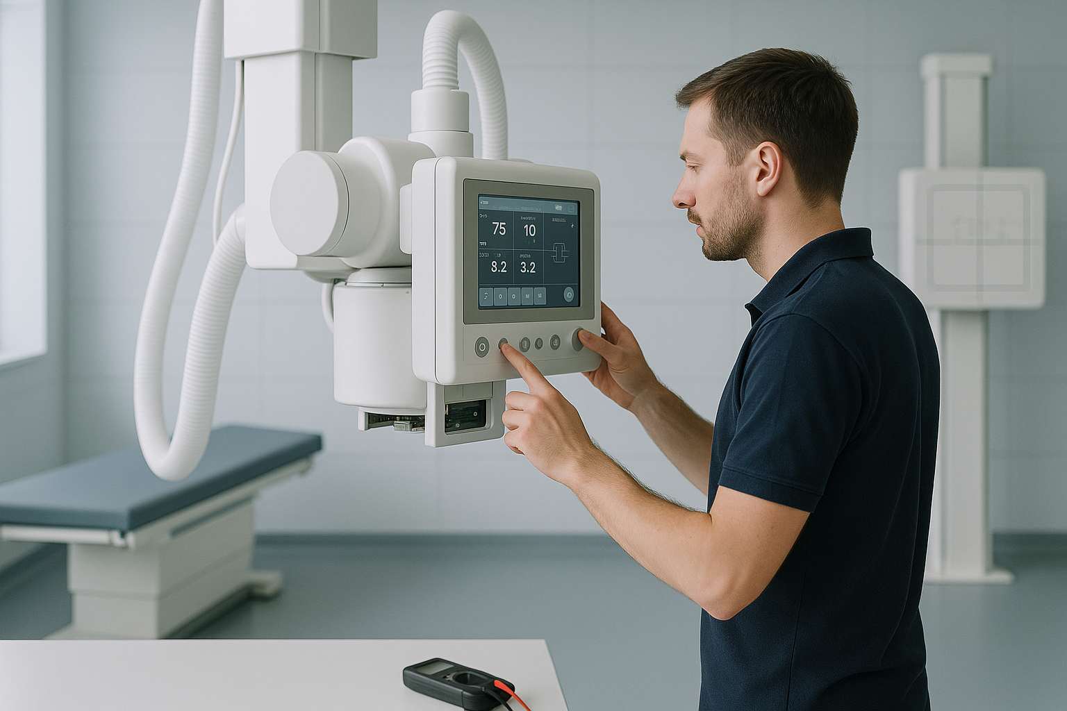 Контроль дозоформирующих и выходных параметров рентгенаппаратов и компьютерных томографов (КТ)