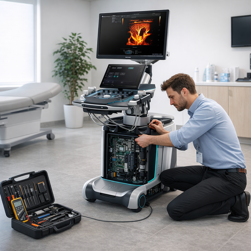 Ремонт и обслуживание УЗИ Mindray