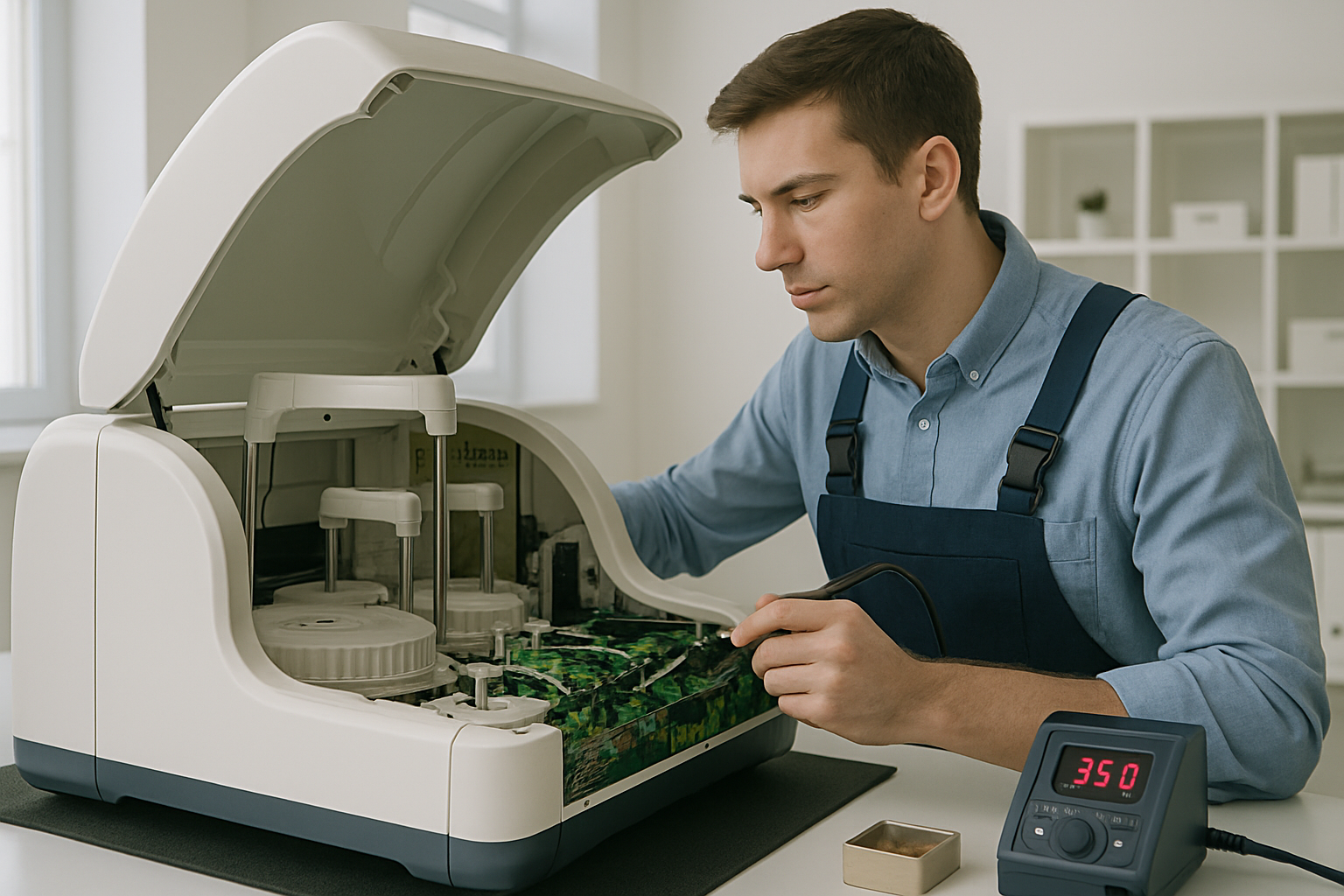 Ремонт биохимических анализаторов — всех моделей автоматических и полуавтоматических