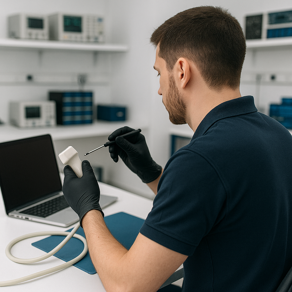 ремонт датчика УЗИ Киев